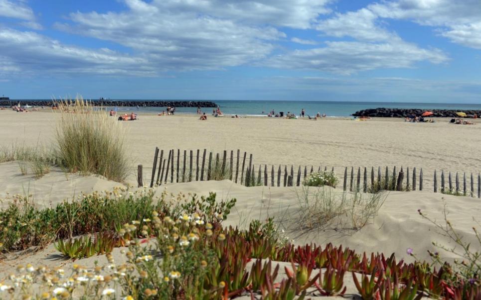 Les Maisons Sur La Plage, T2 Les Pieds Dans L'Eau Agde Exteriér fotografie